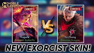 KAGURA AND YUZHONG EXORCIST EVENT! | KAGURA AND YUZHONG EXORCIST SKIN | MLBB NEW SKIN