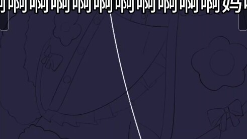 【Kegagalan melukis】 Garis putih besar di dunia paralel