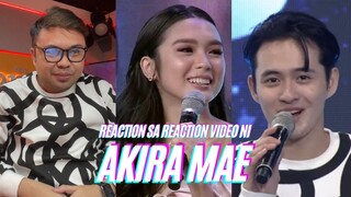 REACTION SA REACTION VIDEO NI AKIRA MAE