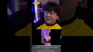 KAK AETERNA Buka Kancing Satu 😳😭 #deankt #reaction #shorts