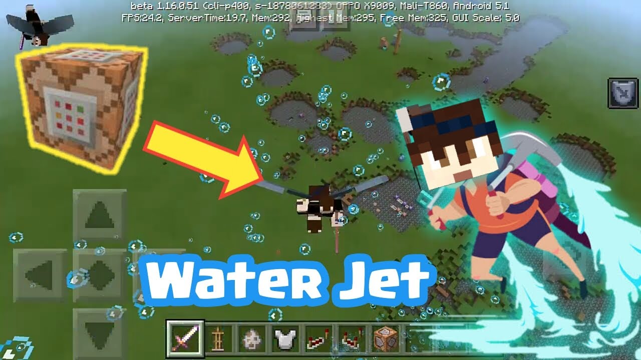 Water Jet In Minecraft Pe Pc Using Command Blocks Bilibili Water Jet In Minecraft Pe Pc Using Command Blocks Bilibili