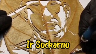 DIY CRAFT membuat ukiran daun Ir Soekarno