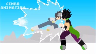 Vegeta vs Broly | Fan animation