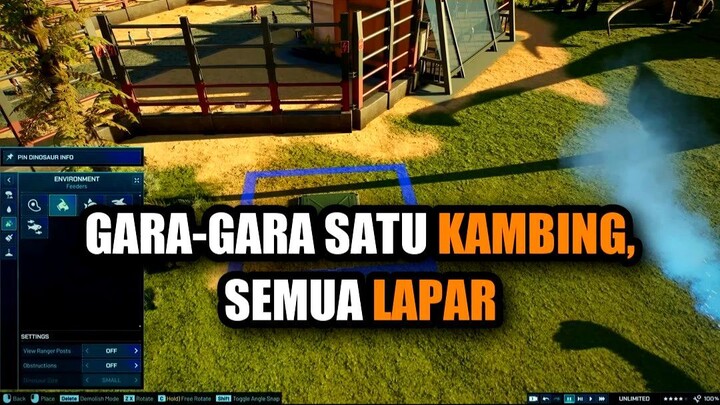 💥 GARA-GARA SATU KAMBING, SEMUA DINOSAUR JADI LAPAR!