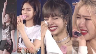 感动！lisa哭完jennie哭，jennie哭完rose哭，心疼！秀哥：我很酷！