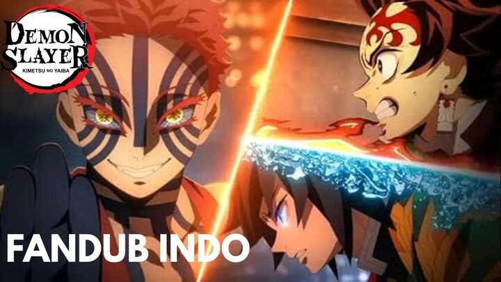 (FANDUB INDO) Akaza VS Tanjiro & Giyu Infinity Castle Versi Indonesia