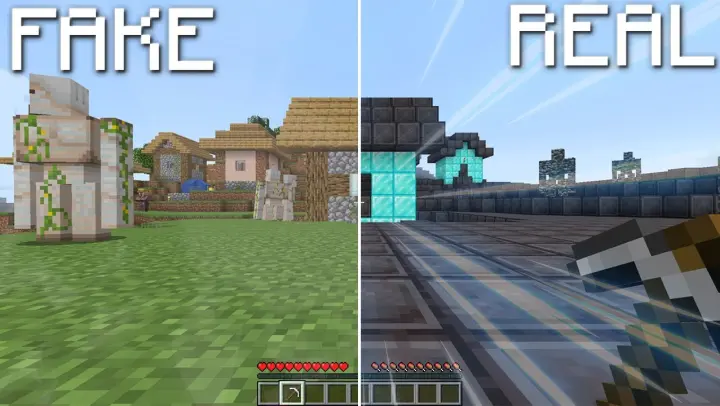 FAKE Minecraft Speedrunner vs Speedrunner