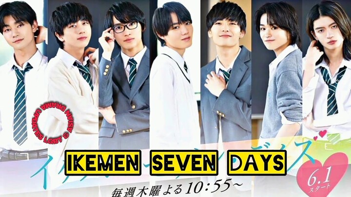 "Ikemen Seven Days" Japanese drama cast, synopsis & air date....