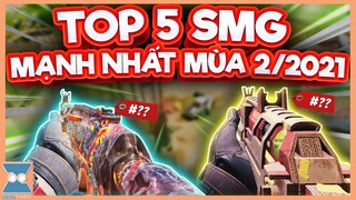 CALL OF DUTY MOBILE VN | TOP 5 SMG MẠNH NHẤT SEASON 2/2021 | Zieng Gaming