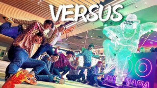 在深夜的机场，宅男们……一起跳了《VERSUS》！【RAB】