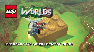 Legendary 2x3 Brick Location Guide - LEGO Worlds