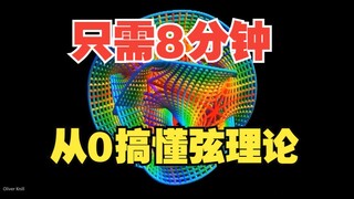 8 minutes! Let you understand string theory from scratch