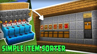 CARA MEMBUAT ITEM SORTER - MINECRAFT INDONESIA