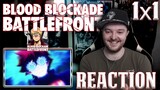 Blood Blockade Battlefront: Season 1 - Episode 1 REACTION "Secret Society of a Magic Sealed City"
