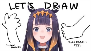 【DRAWING】 Inacademy feet. Hands