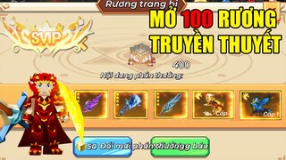 (Blockman Go) VanhMC MỞ 100 RƯƠNG TRUYỀN THUYẾT TRONG BLOCK DUNGEON NHẬN RỒNG VÀ KIẾM SIÊU VIP !!!