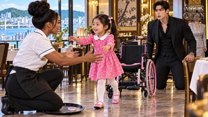Korean Mafia Boss Froze as His Paralyzed Daughter Walked to a Black Waitress: She Called Her “Mommy”