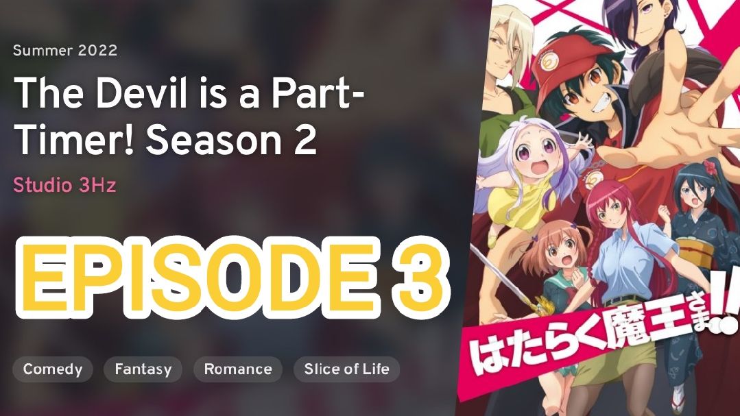 The Devil is a Part-Timer Season 2 Releases Episode 3 Preview