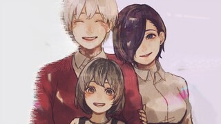 Tokyo Ghoul: Re makes you sad but then happy cause Kaneki found happiness.