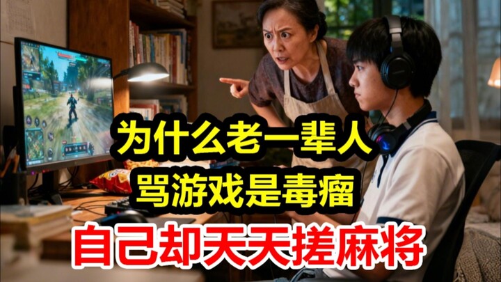 Why do older generations dislike games?