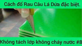 Cách đổ rau câu lá dứa đặc biệt không tách lớp không chảy nước phần 8