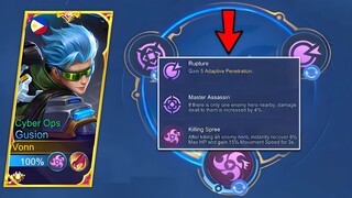 TRYING GUSION FULL ASSASSIN EMBLEM!! ( NEW META?!!🤔)