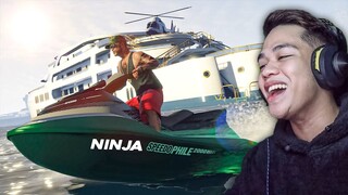 Intense NINJA HELICOPTER Racing ng Billionaire Gang!! | GTA 5