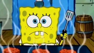Spongebob : "Ini kamu yang terlambat kerja."