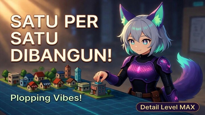 Membangun Dengan Cara Ngeplop Satu Persatu - TheoTown Gameplay Indonesia Part 18