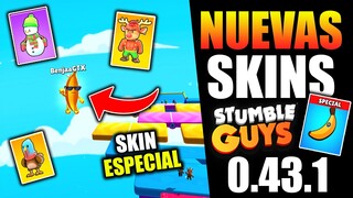 TODO lo NUEVO que SALDRA en STUMBLE GUYS! 😱 NUEVO EMOTE ESPECIAL y NUEVA SKIN ESPECIAL de LA BANANA!