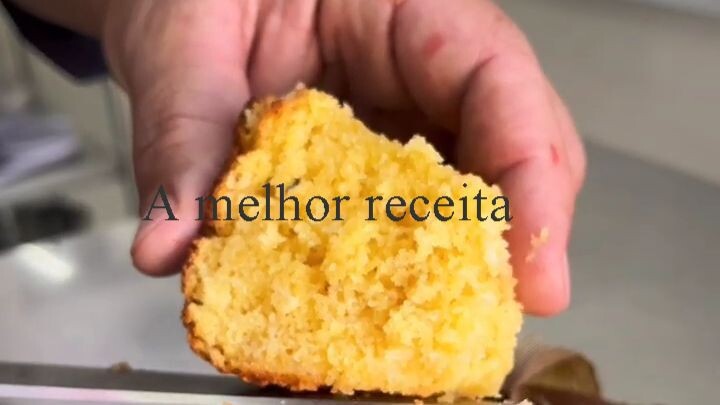 Essa sim é uma verdadeira receita de bolo de pamonha de respeito
