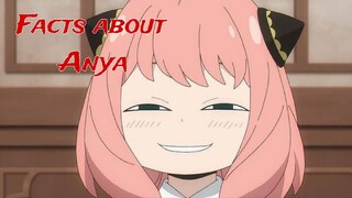 Facts about Anya || Spy X Family || BoomSlang Ex.