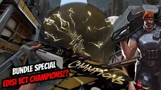 MELEE TERKEREN DAN BEST FINISHER?! | CHAMPIONS 2021 Collection  | Valorant Indonesia