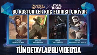 MLBB X STAR WARS Kostümleri | STAR WARS KOSTÜMLERİ KAÇ ELMASA ÇIKAR | MLBB Star Wars Etkinliği