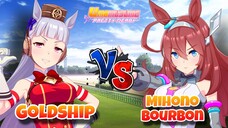 Pertandingan Anomali Goldship VS Mihono Bourbon Gundammu jadi kuda mas ๐
