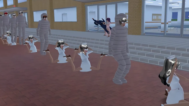 FUNNY SAKURA SCHOOL SIMULATOR PART 129 - ละครตลก SAKURA SIMULATOR การ์ตูนตลก แอนิเมชั่นตลกๆ