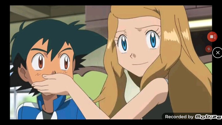 serena handgag ash in pokemon xy ep 53