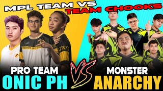 TEAM CHOOX "Monster Anarchy" vs. MPL TEAM "Onic Ph" in Rank ~ Mobile Legends