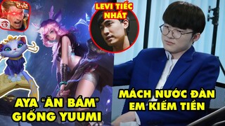 Update LMHT: Tướng mới Liên Quân AYA ăn bám giống Yuumi, Faker mách đàn em kiếm thêm, Levi tiếc nhất