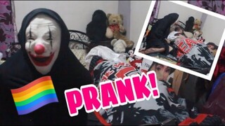 JOKER PRANK ! REVENGE PRANK KO KAY MAKI ! GRABI GULAT NA GULAT SYA! | beki lovers | gay couple