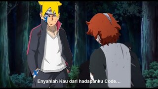 Code Babak belur di hajar Boruto mode Otsutsuki dan ingin kabur dari Boruto - Boruto Chapter 64