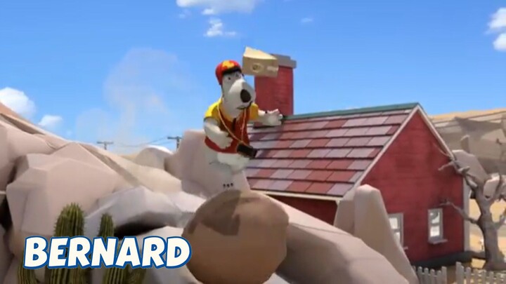 BERNARD BEAR || DELIVERY TAKEAWAY FOOD - CARTOON CHILDREN