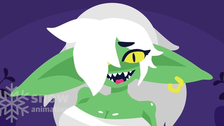 Female Goblin and Male Knight【Gobbo Girl Animation（1）】