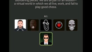 Chess.com (Android Games) Agent Chess lose while P1 Black wins. AI Bot lose.