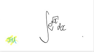 JHU: sq root integral ∫e^√x dx