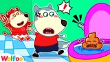 Yes Yes, Poo Poo 💩 Wolfoo! Flush Toilet After Using - Wolfoo Learns Good Habits #8 | Wolfoo Channel