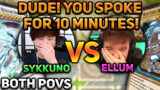 “Sykkuno, USE YOUR HIGHEST POWERED DECK!”—Sykk vs Ellum | Yu-Gi-Oh! Master Duel