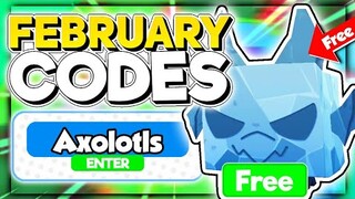 New "Axolotls Update Working Codes (2022) in Roblox Pet Simulator X
