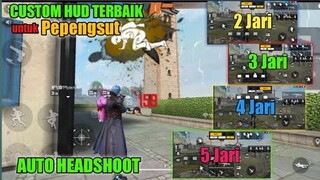 REKOMENDASI HUD PEPENGSHOT TERBARU ‼️ SETELAH UPDATE ⚙️ SETTING HUD AUTO HEADSHOOT AIM MERAH SEMUA 🎯