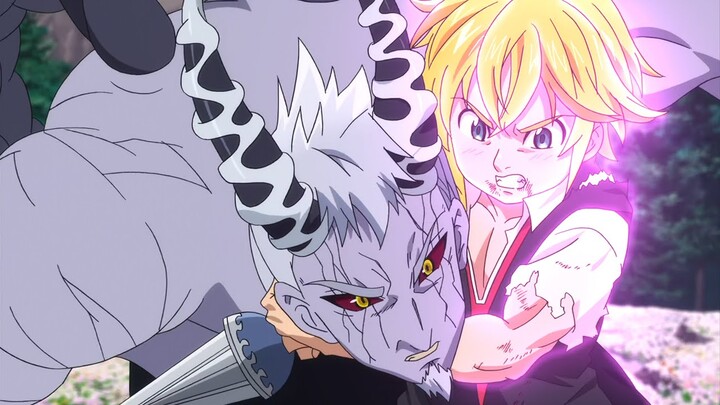 Everyone VS Hendrickson - Meliodas in Action |4K60FPS| Seven Deadly Sins